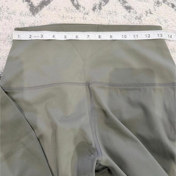 90 Degree by Reflex High-Waisted Leggings Gray Athleisure - Picture 4 of 8